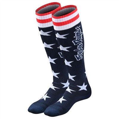 Troy Lee Designs GP MX Thick Socks - Liberty Navy