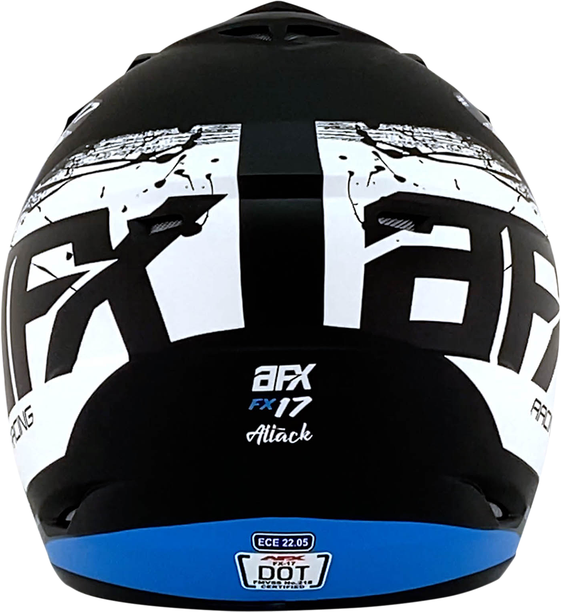 AFX FX-17 Offroad Helmet Attack Matte Blue/Black