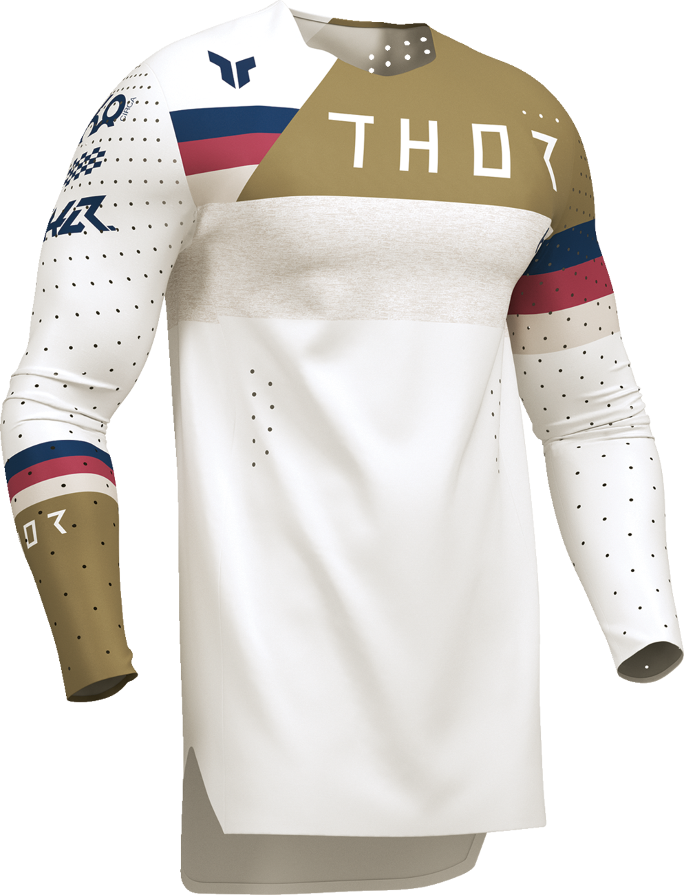 Thor 2026 Sportmode League White/Copper Jersey Pant Combo