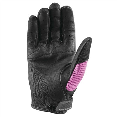 Speed and Strength 2019 Womens Backlash Leather/Mesh Gloves - Pink