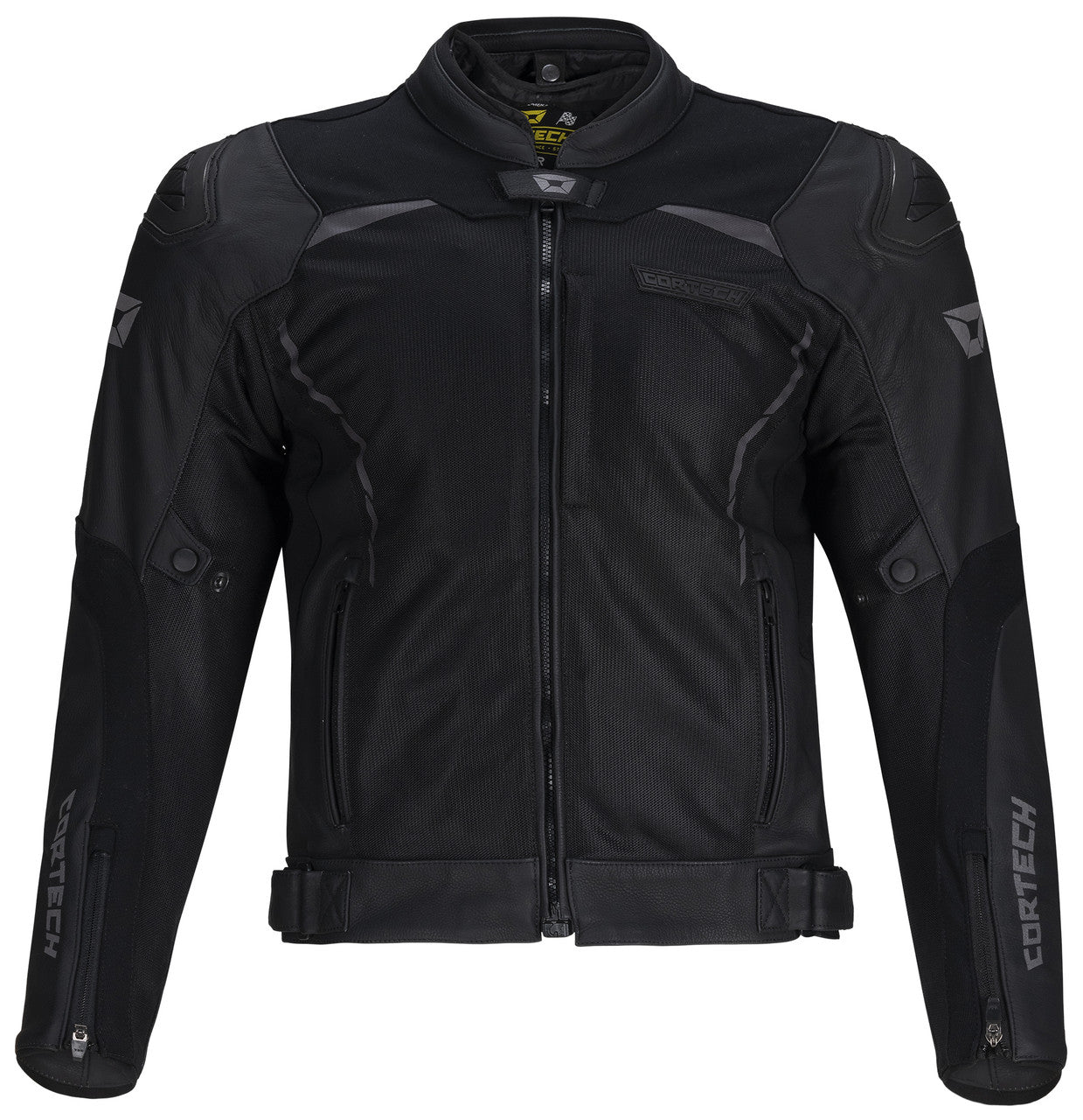 Cortech Vader Leather Jacket Black