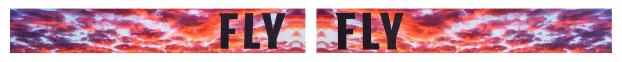 FLY RACING - 37-50333 - ZONE PRO SNW GOGGLE BLK/SUNSET W/ RED MIRROR/PLRZD SMOKE LENS