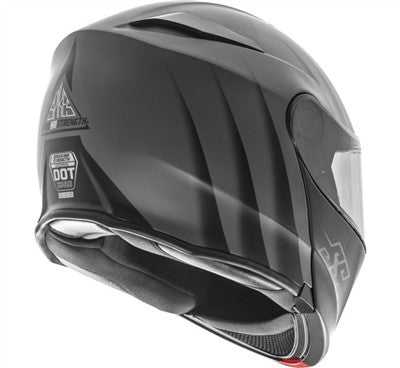 Speed and Strength Spikes SS4100 Modular Helmet - Satin Black
