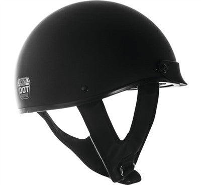Speed and Strength Solid SS510 Half Helmet - Matte Black