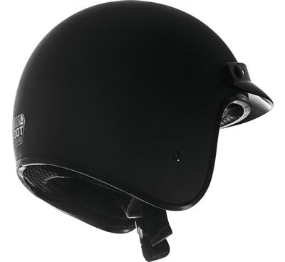 Speed and Strength Solid SS900 Open Face Helmet - Matte Black