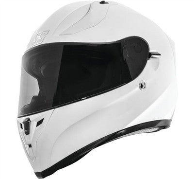Speed and Strength Solid Speed SS2100 Full Face Helmet - Satin White