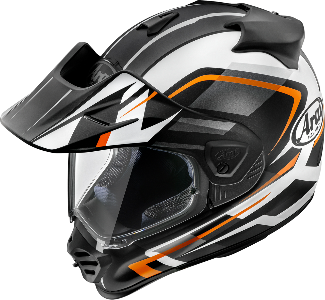 Arai XD-5 Discovery Offroad Helmet Orange Frost