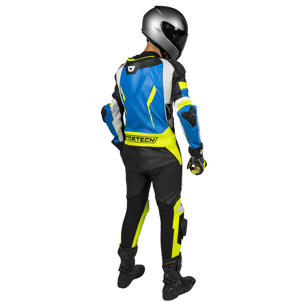 Cortech Sector Pro Air 1-Piece Suit Blue/Hi-Viz