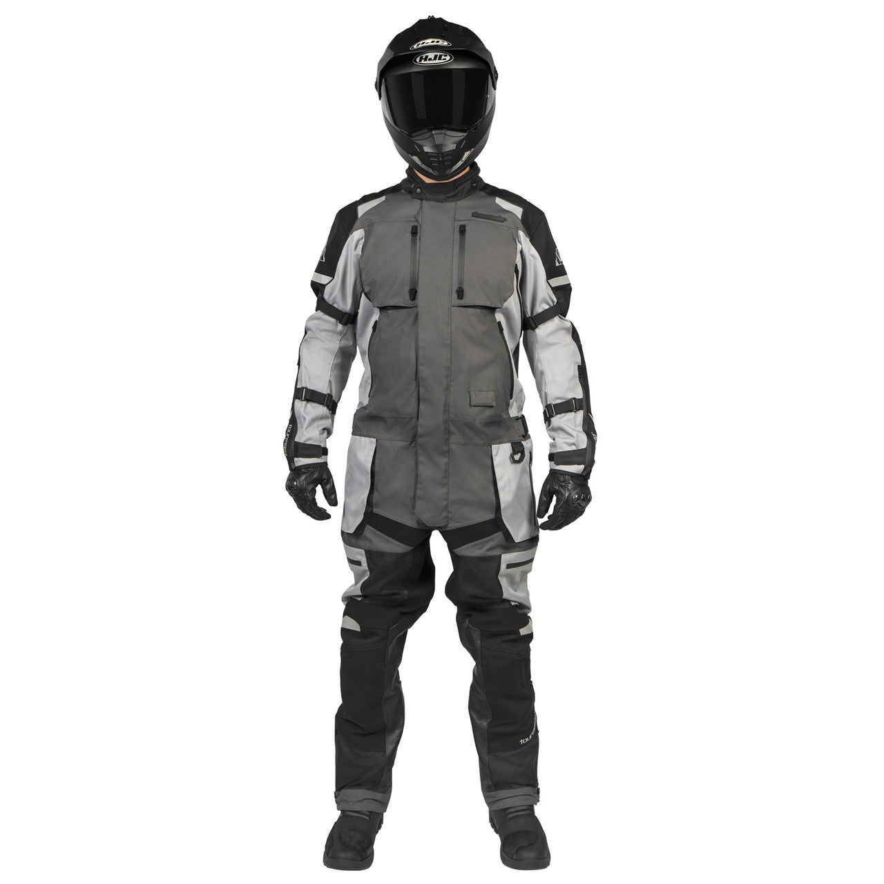 Tourmaster Centurion Laminated 1-Piece Suit Gun/Black