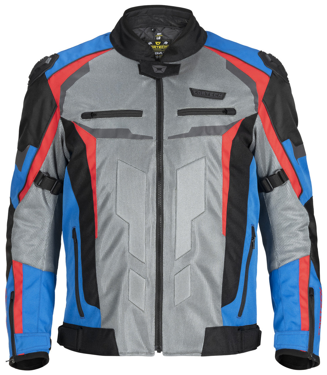 Cortech Hyper-Flo Air Jacket Black/Red/Gun