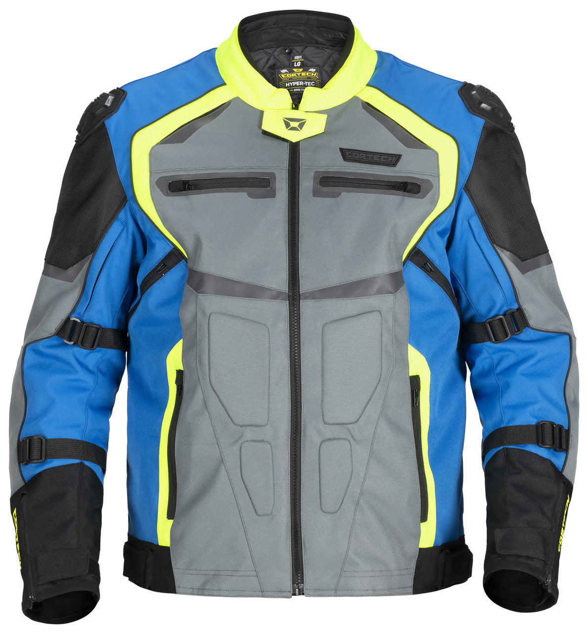 Cortech Hyper-Tec Jacket Black/Hi-Viz/Gun