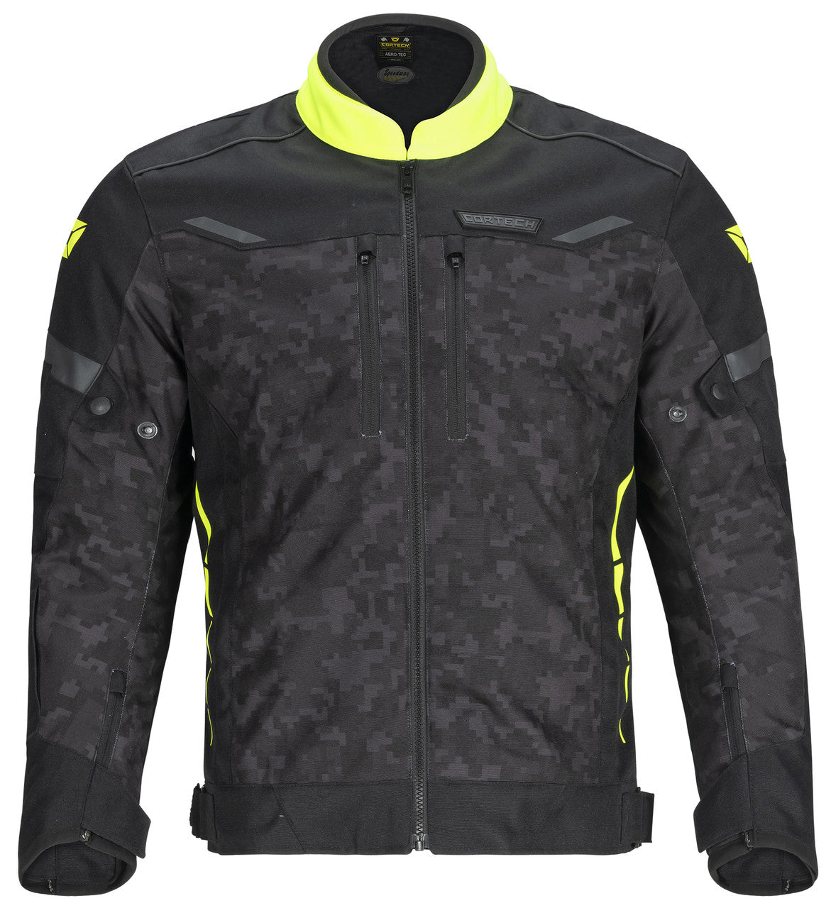 Cortech Aero-Tec Jacket Black/Camo/Hi-Viz