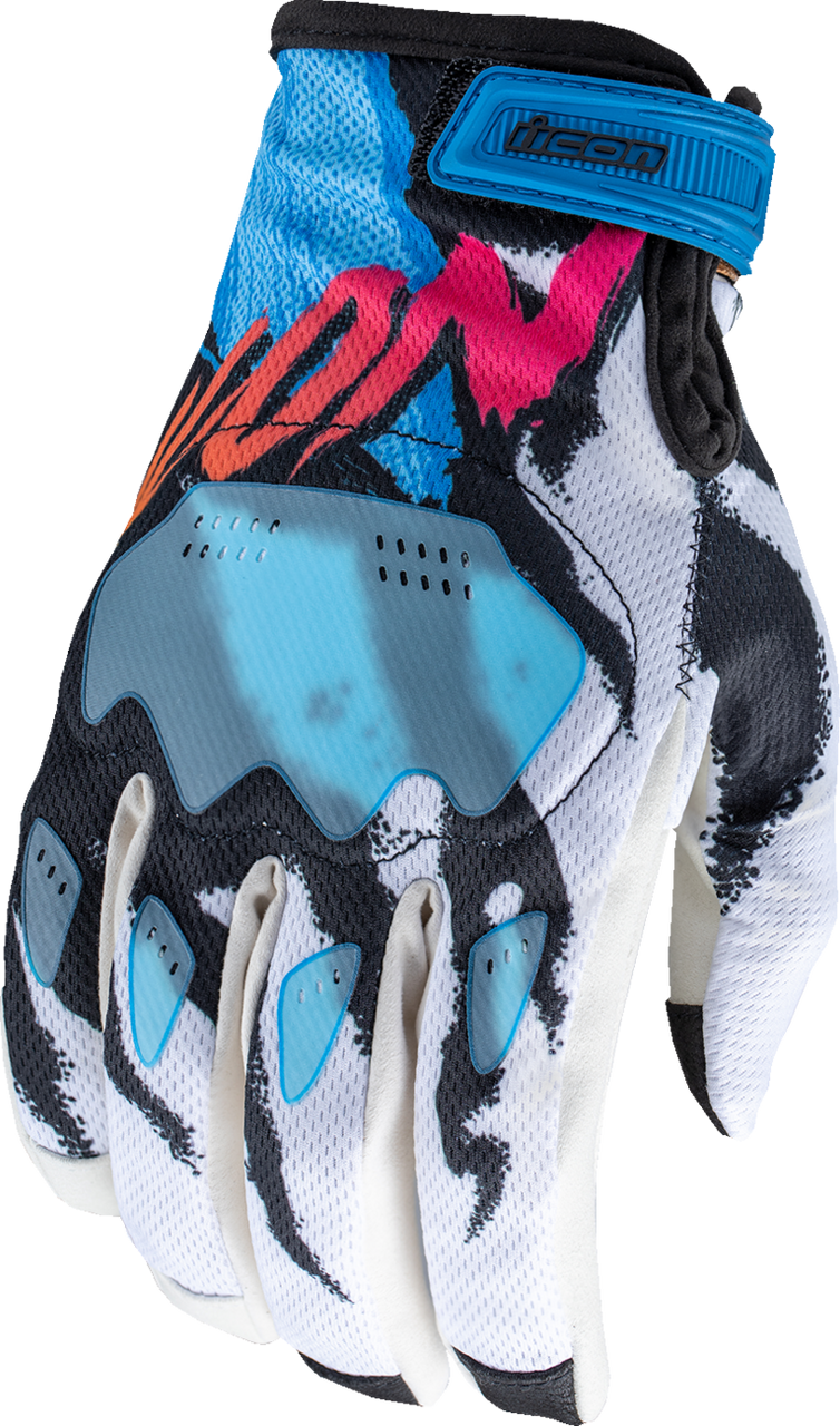 Icon Hooligan Rad Dawn Gloves White