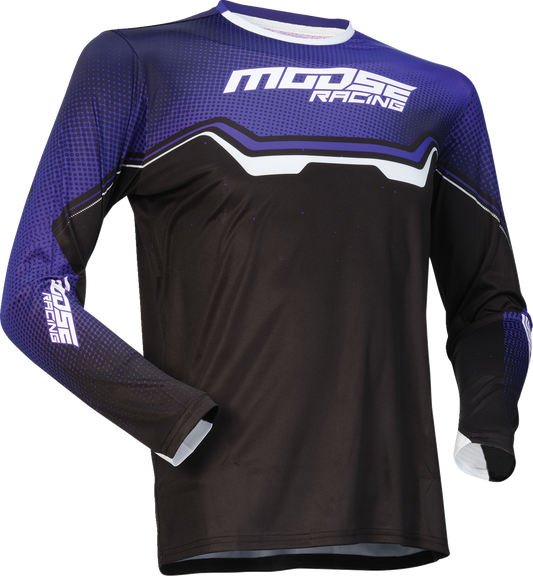 Moose Racing 2026 Youth Qualifier Jersey Purple/Black/White