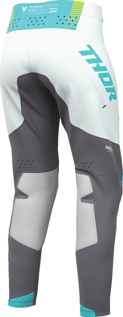 Thor 2026 Womens Sportmode Velocity Gray/Aqua Jersey Pant Combo