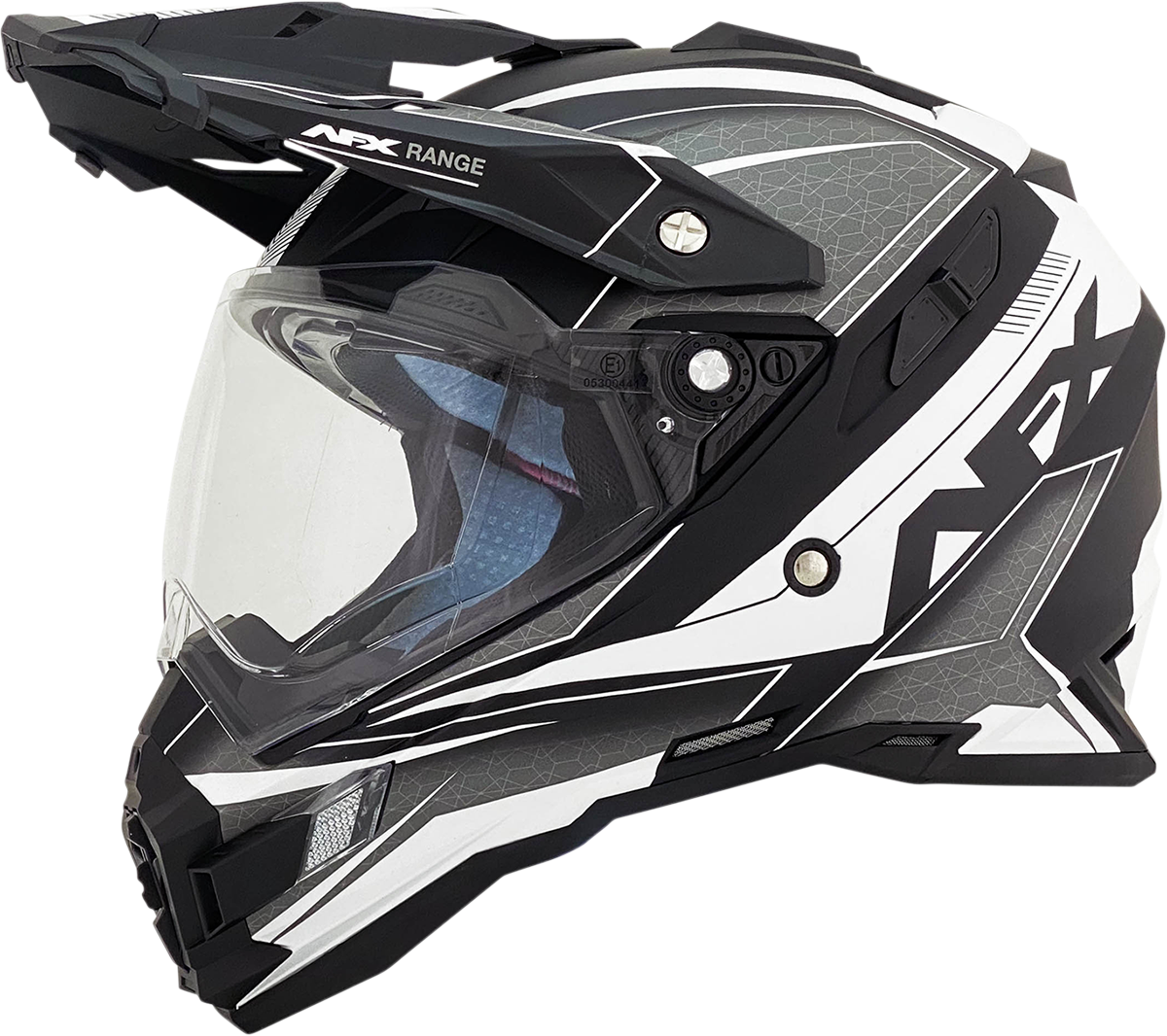 AFX FX-41 Dual Sport Adventure Helmet Range Matte Black