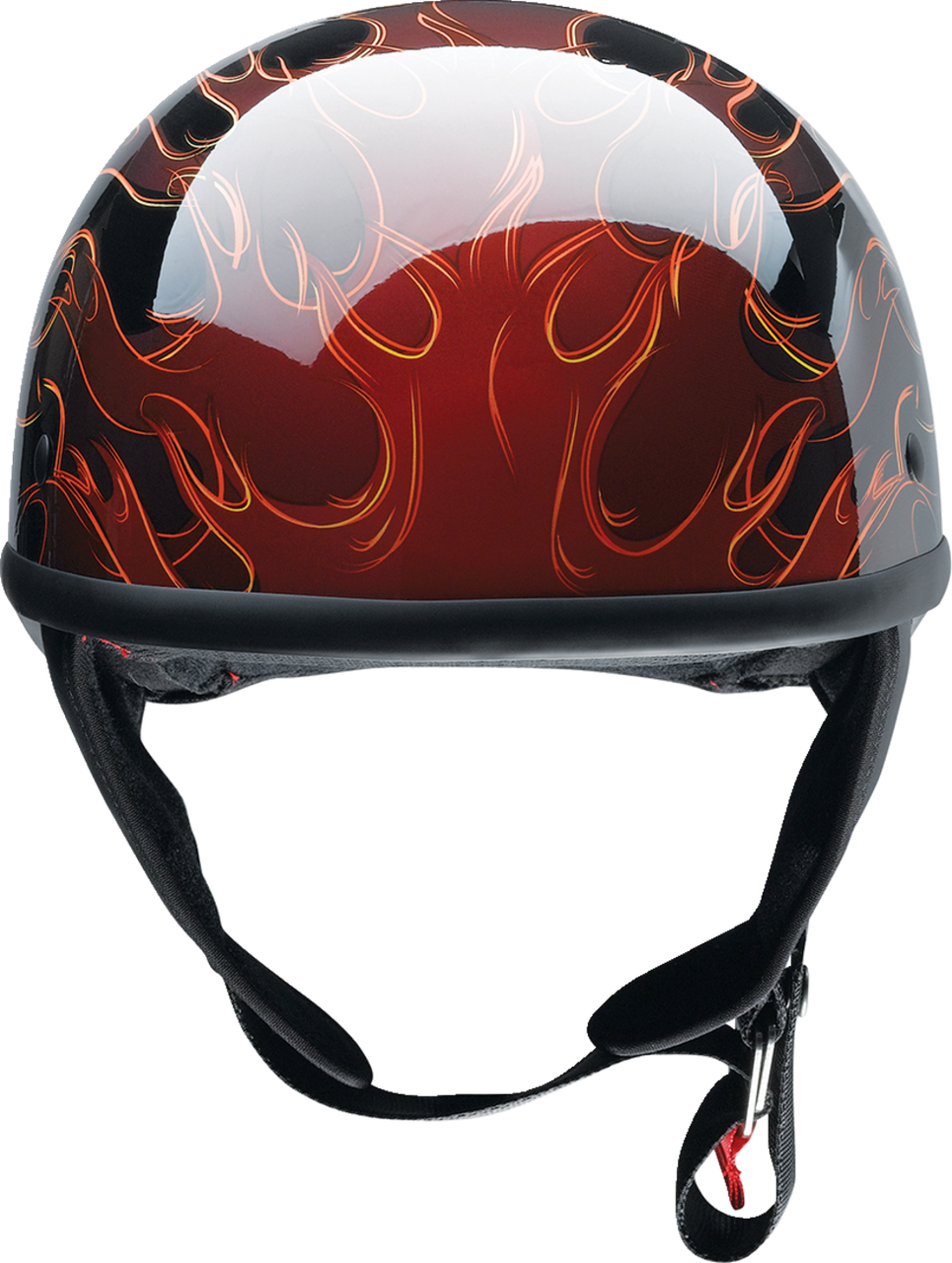 Z1R CC Beanie Hellfire Half Helmet Red