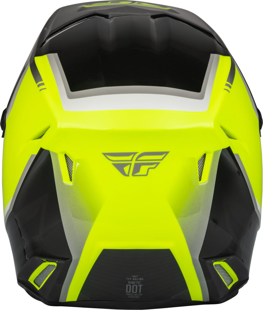 FLY Racing 2023 Kinetic Vision Offroad Helmet Hi-Vis/Black