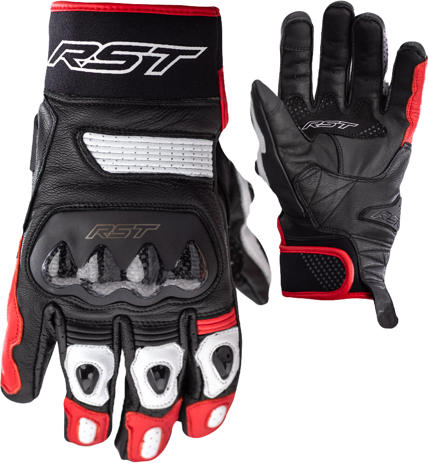 RST Freestyle 2 CE Gloves Black/Red/White