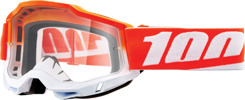 100% - 50013-00020 - ACCURI 2 GOGGLE MATIGOFUN CLEAR LENS