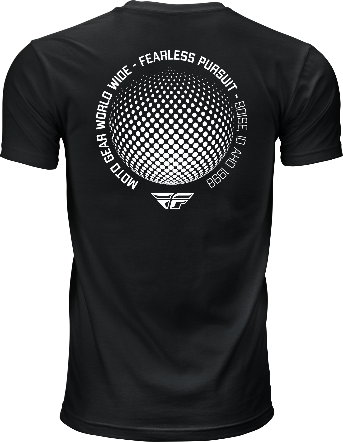 FLY Racing Worldwide Tee Black