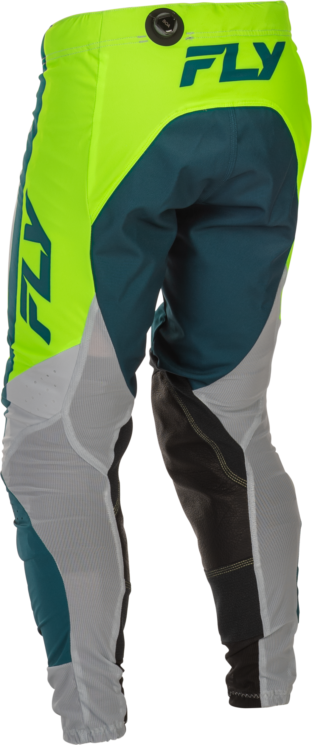 FLY Racing 2026 Youth Lite Grey/Lime/Teal Jersey Pant Combo