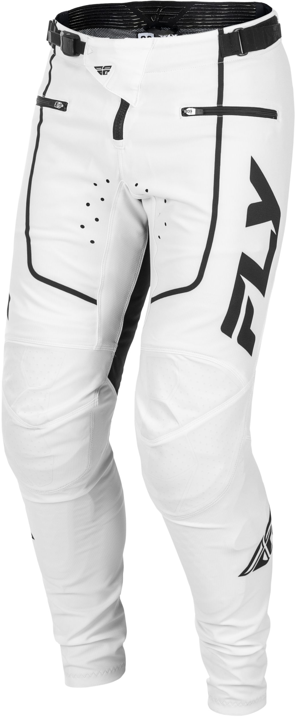 FLY Racing 2026 Youth Rayce Bicycle White/Black Jersey Pant Combo