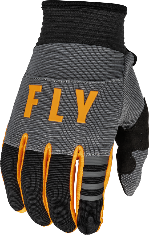 FLY Racing 2023 Youth F-16 Gloves Dark Grey/Black/Orange
