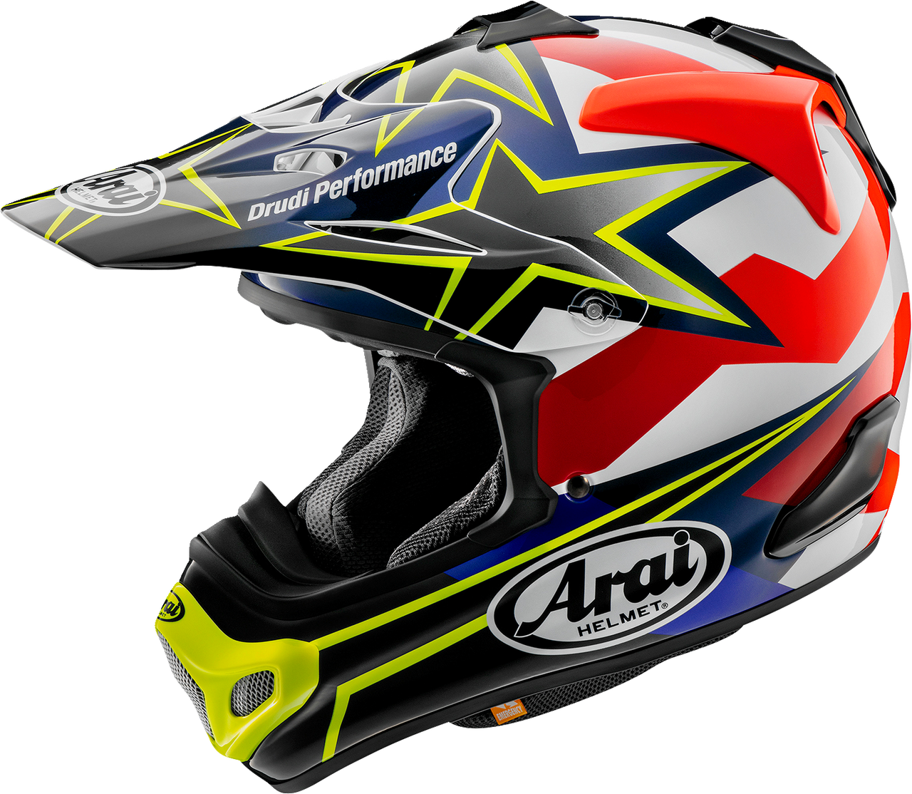Arai VX-Pro4 Stars & Stripes Offroad Helmet Yellow
