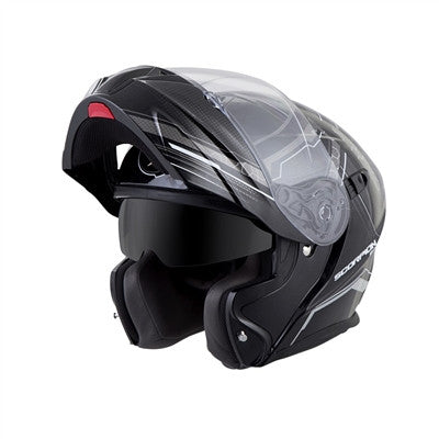 Scorpion 2017 EXO-GT920 Satellite Full Face Helmet - Silver
