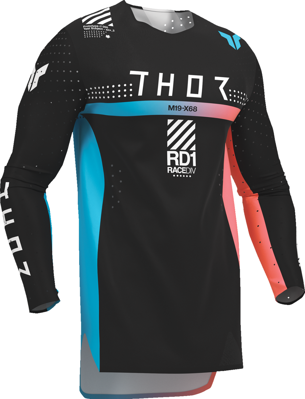 Thor 2026 Youth Sportmode Synth Black Jersey Pant Combo