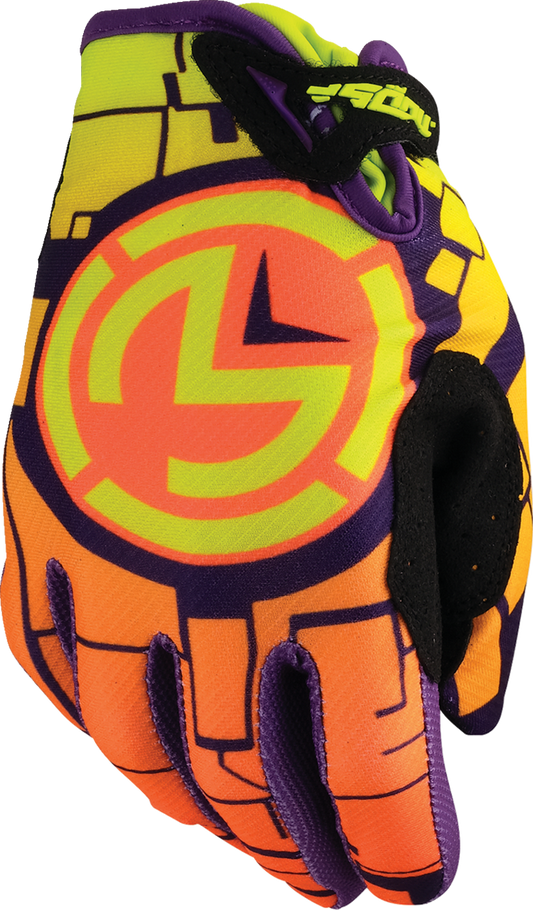 Moose Racing 2025 Youth SX1 Gloves Orange/Green