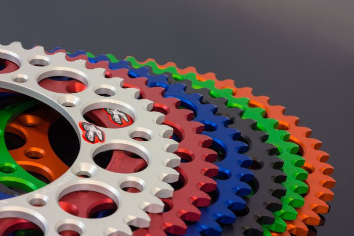 Renthal - 121U-428-48GPSI - Rear Ultralight Sprocket Silver Grooved 48t