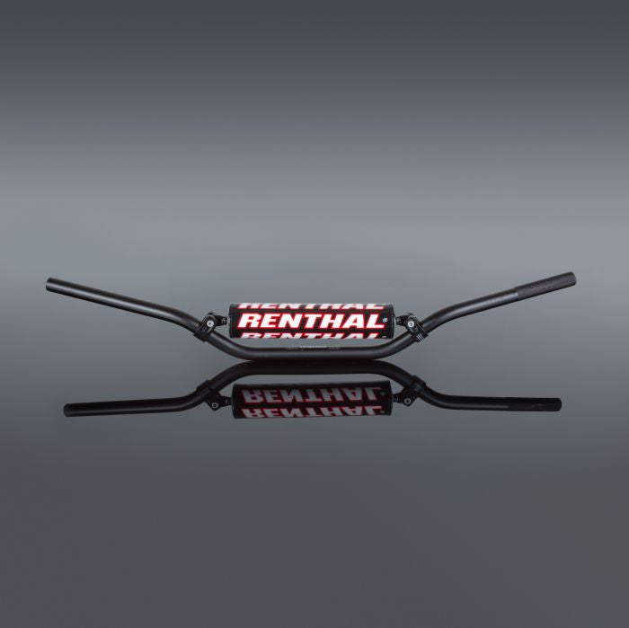 Renthal - 677-01-BK-03-219 - 677 7/8" Handlebar Black - Padded