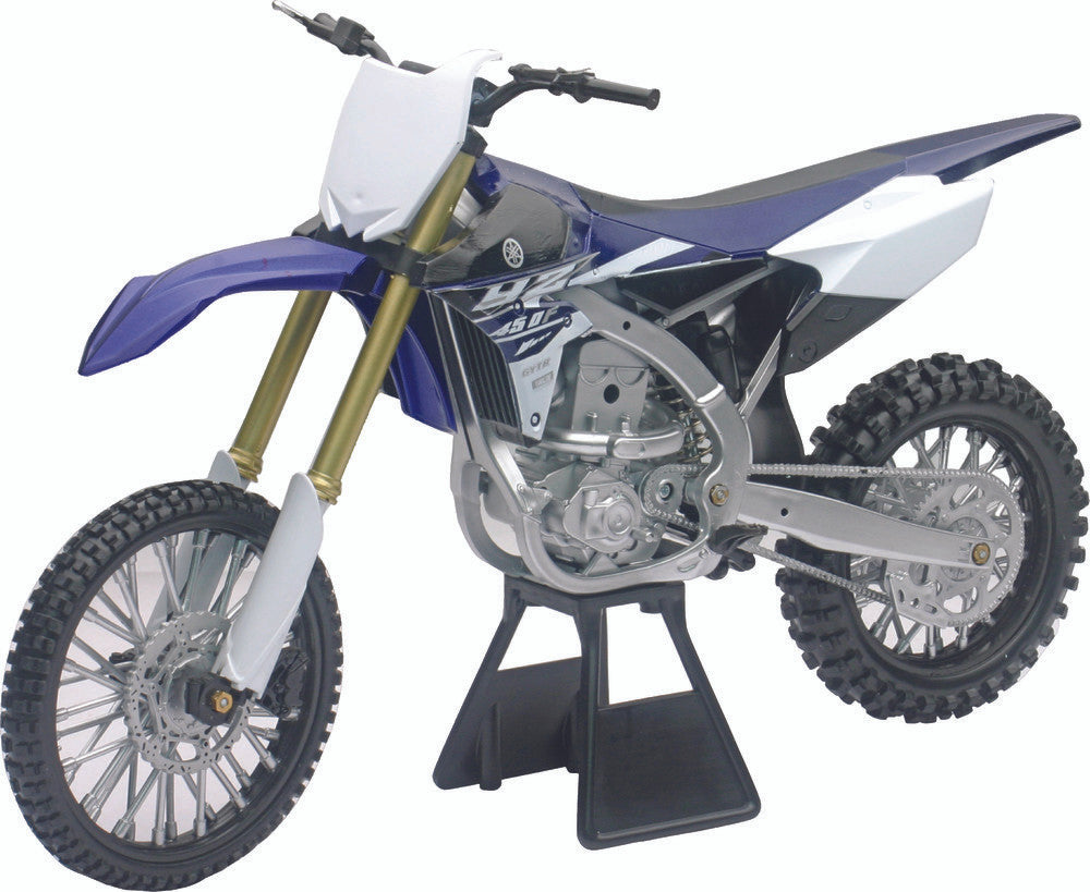 New Ray Toys 1:6 Race Bike 17 Yamaha YZ450F Blue