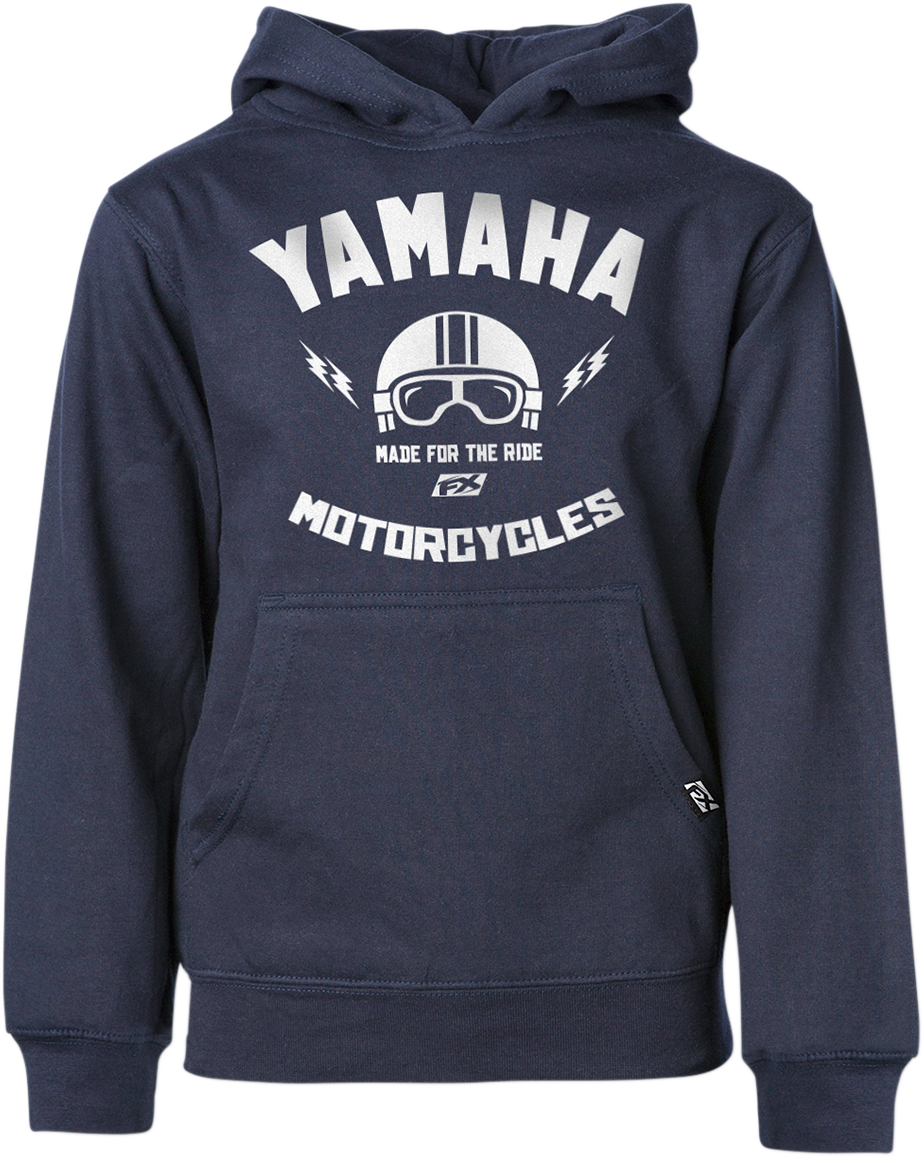 Factory Effex Youth Yamaha Helmet Hoodie - Navy