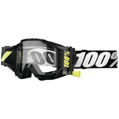 100% Youth Accuri Forecast Goggle - Black w/Clear Lens