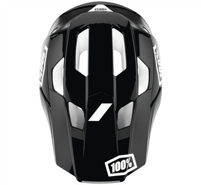 100% Trajecta Bike Helmet - Black/White