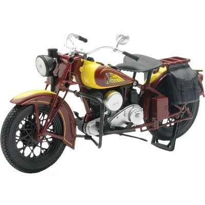 New Ray Toys 1:12 Scale Street Motorcycle Replica - Indian Sport Scout 1934