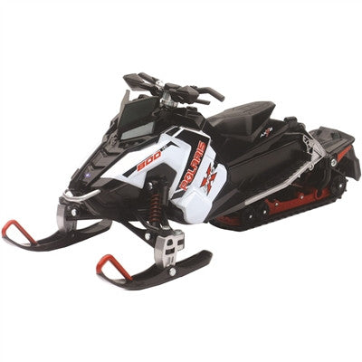 New Ray Toys 1:16 Scale Snowmobile - Polaris Pro-X 800 White