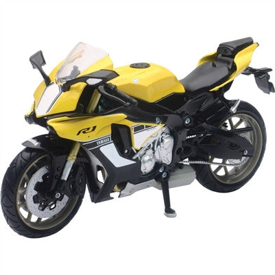 New Ray Replica 1:12 Scale Super Sport Bike 16 Yamaha YZF-R1 Yellow
