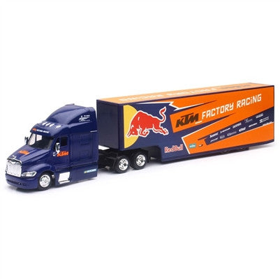 New Ray Replica 1:43 Scale Semi Truck 17 Red Bull KTM Race Truck