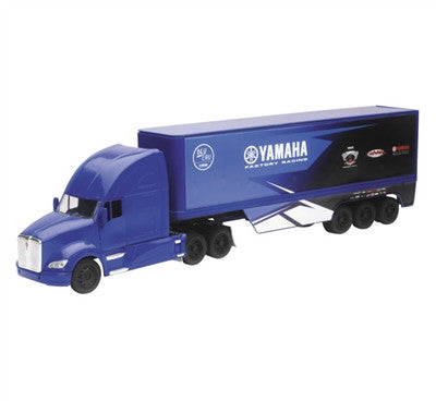 New Ray Toy 1:32 Scale Rig Yamaha Factory Racing Transporter Truck