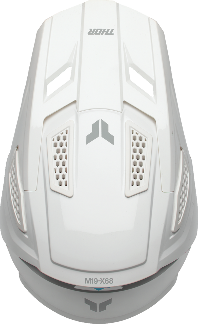 Thor 2025 Fleet Helmet Whiteout