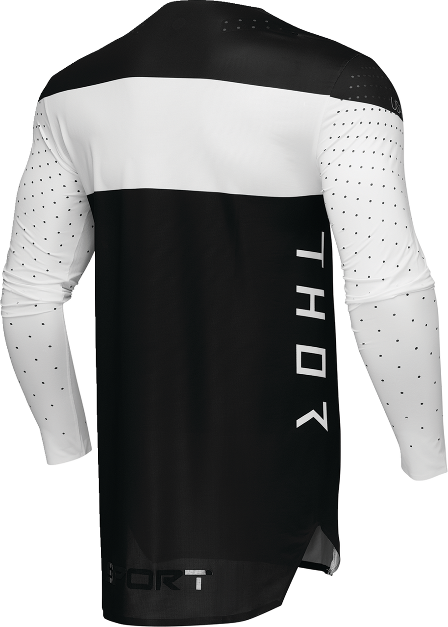 Thor 2025 SPORTMODE Strike Jersey Black