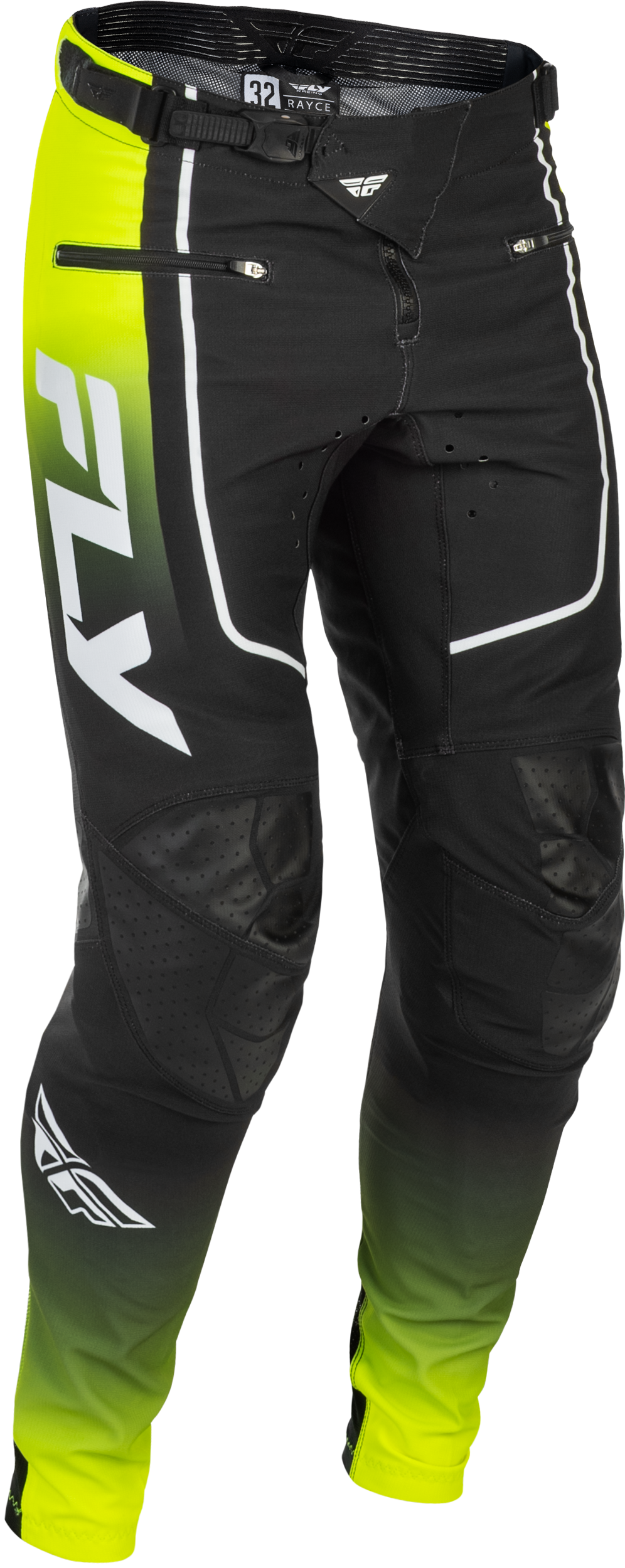 FLY Racing 2026 Youth Rayce Bicycle Lime/Black/White Jersey Pant Combo