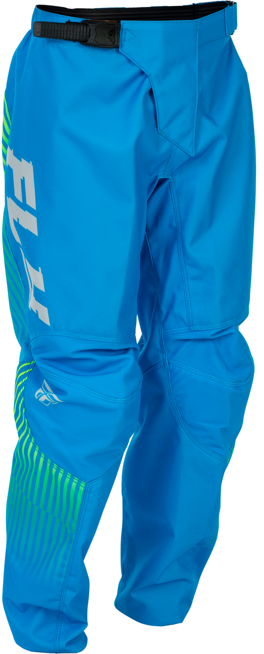 FLY Racing 2026 Youth F-16 Pant Blue/Hi-Vis