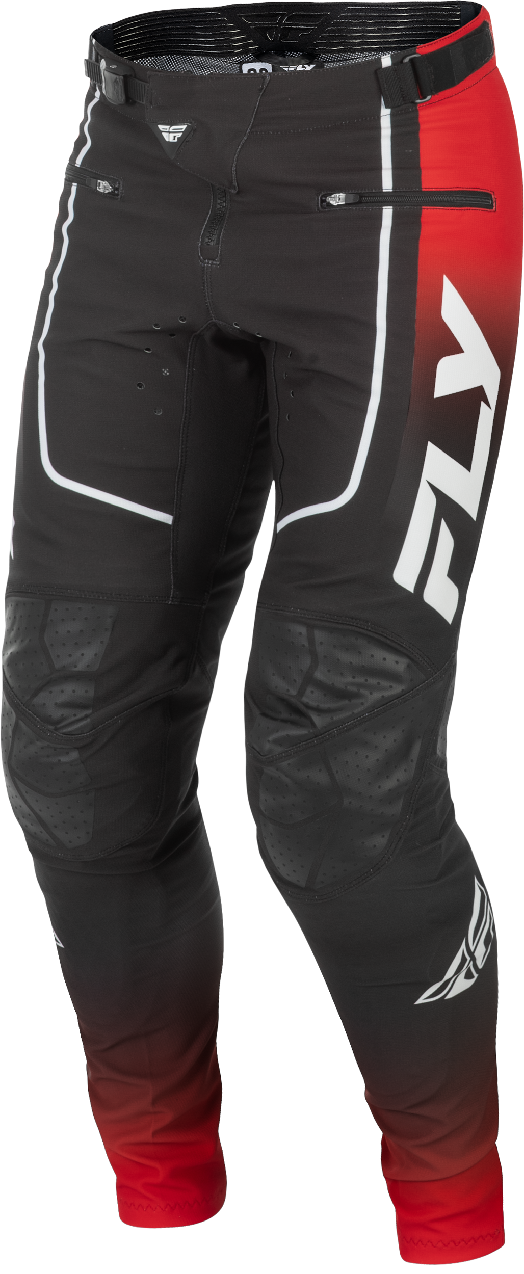 FLY Racing 2026 Youth Rayce Bicycle Red/Black/White Jersey Pant Combo