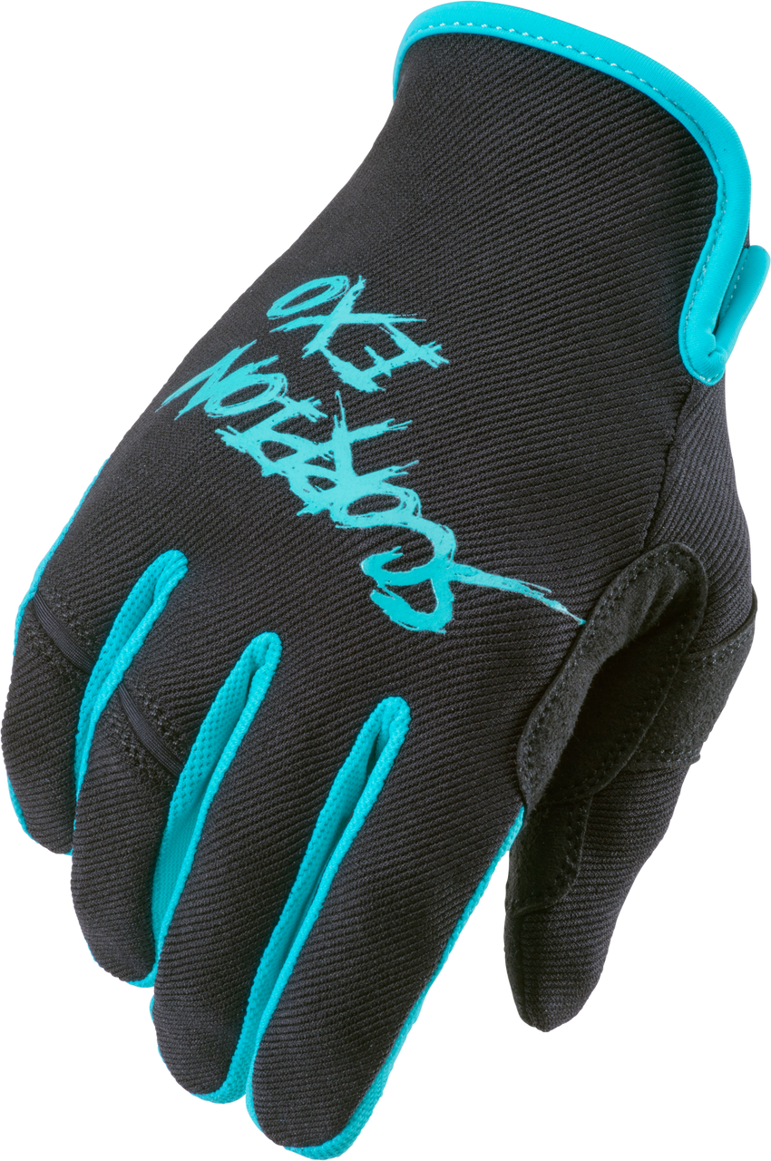 Scorpion Air-Stretch Gloves Grind Black/Teal