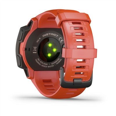 Garmin Instinct Outdoor GPS Watch - Flame Red 010-02064-02